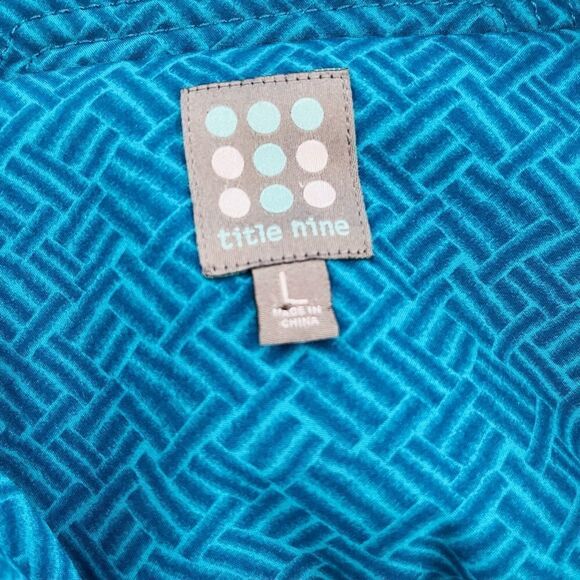 Title Nine Softshell Peacekeeper Long Jacket Coat Fleece Lined size L - Picture 9 of 11